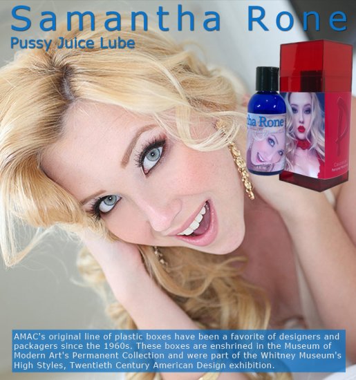 (image for) Samantha Rone Pussy Juice